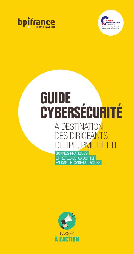 Guide de cybersécurité à destination des dirigeants de TPE, PME et ETI