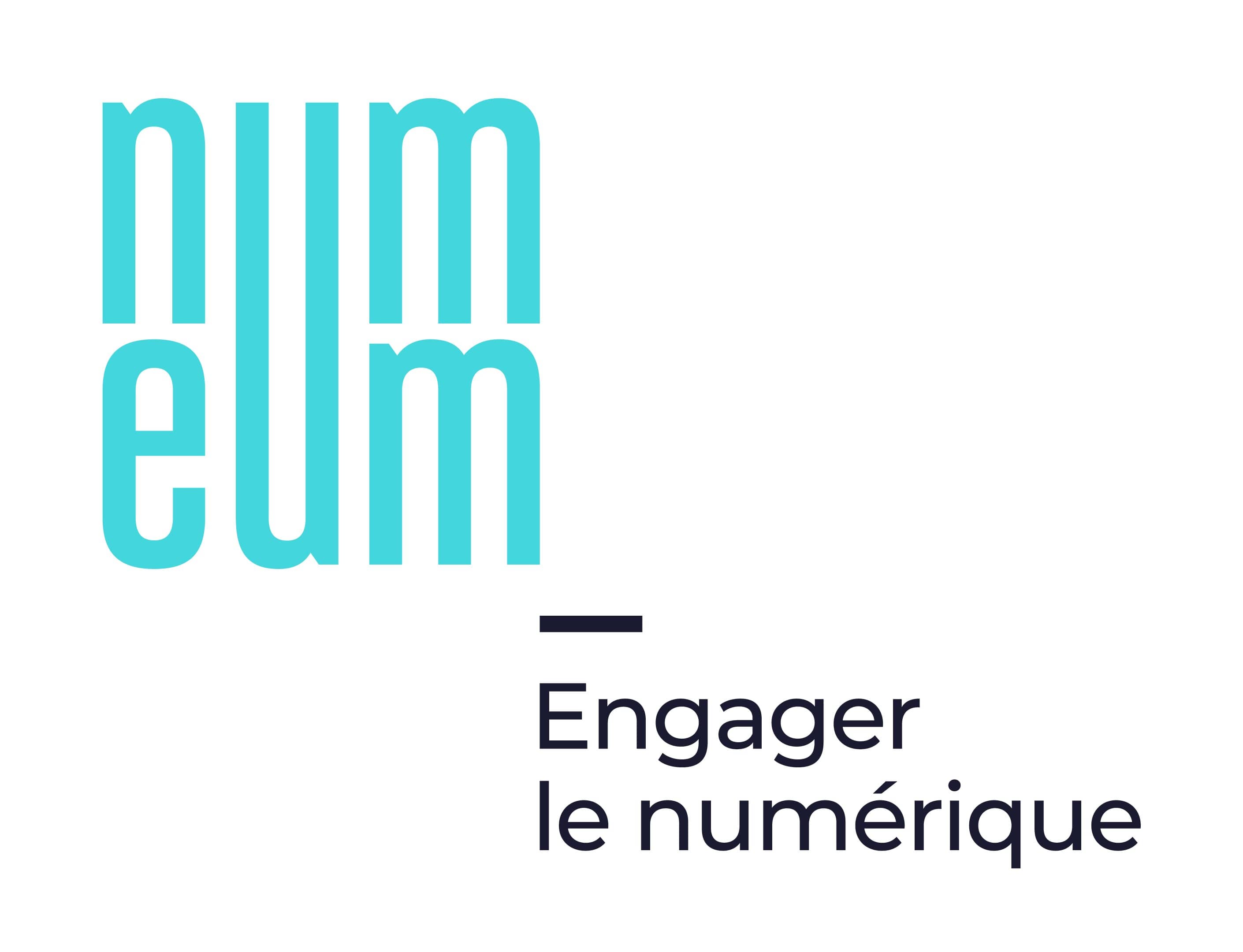 Numeum logo avec baseline