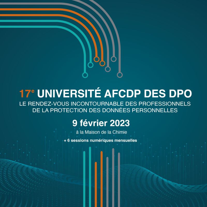 17e université DPO AFCDP