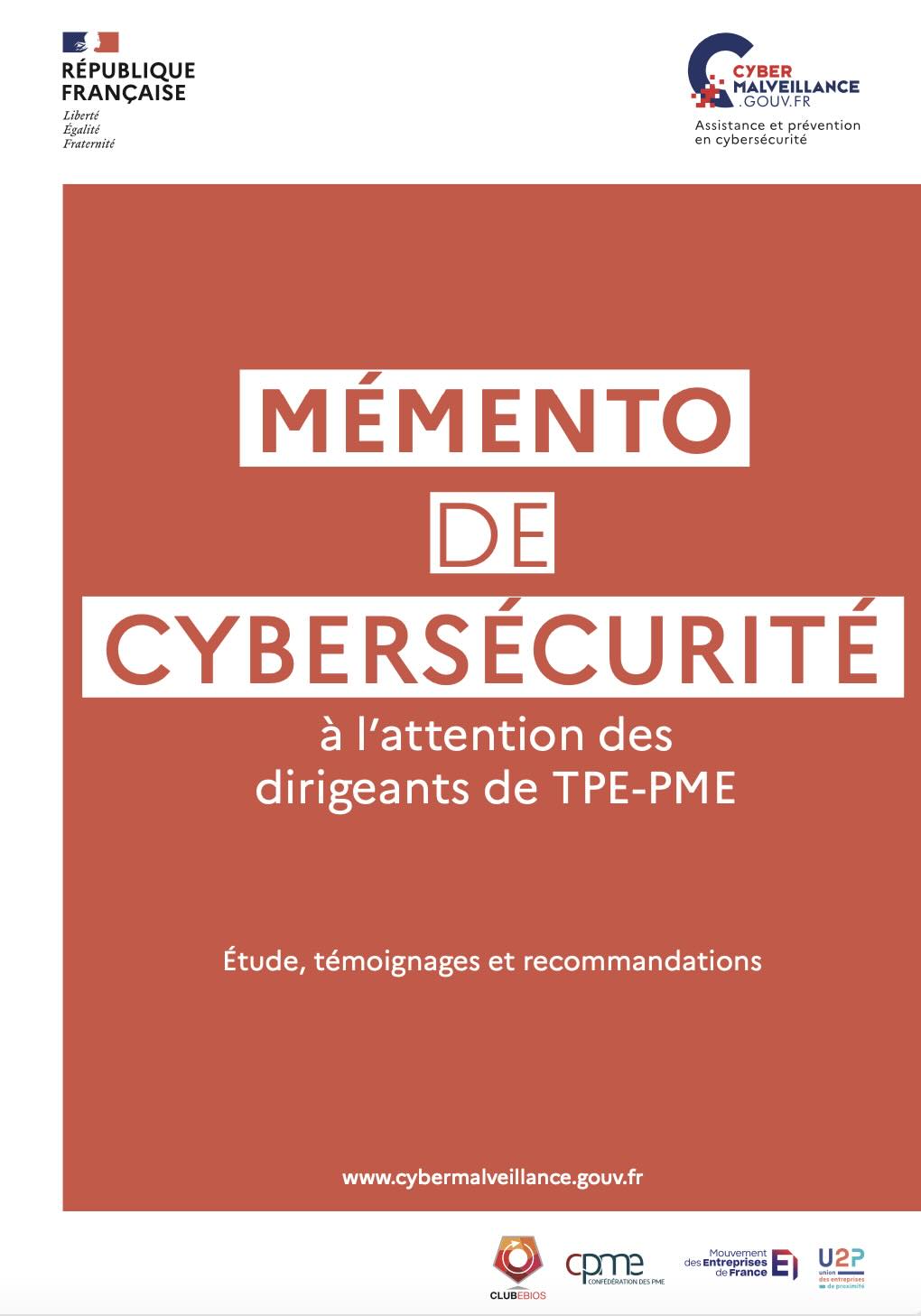 Mémento de cybersécurité